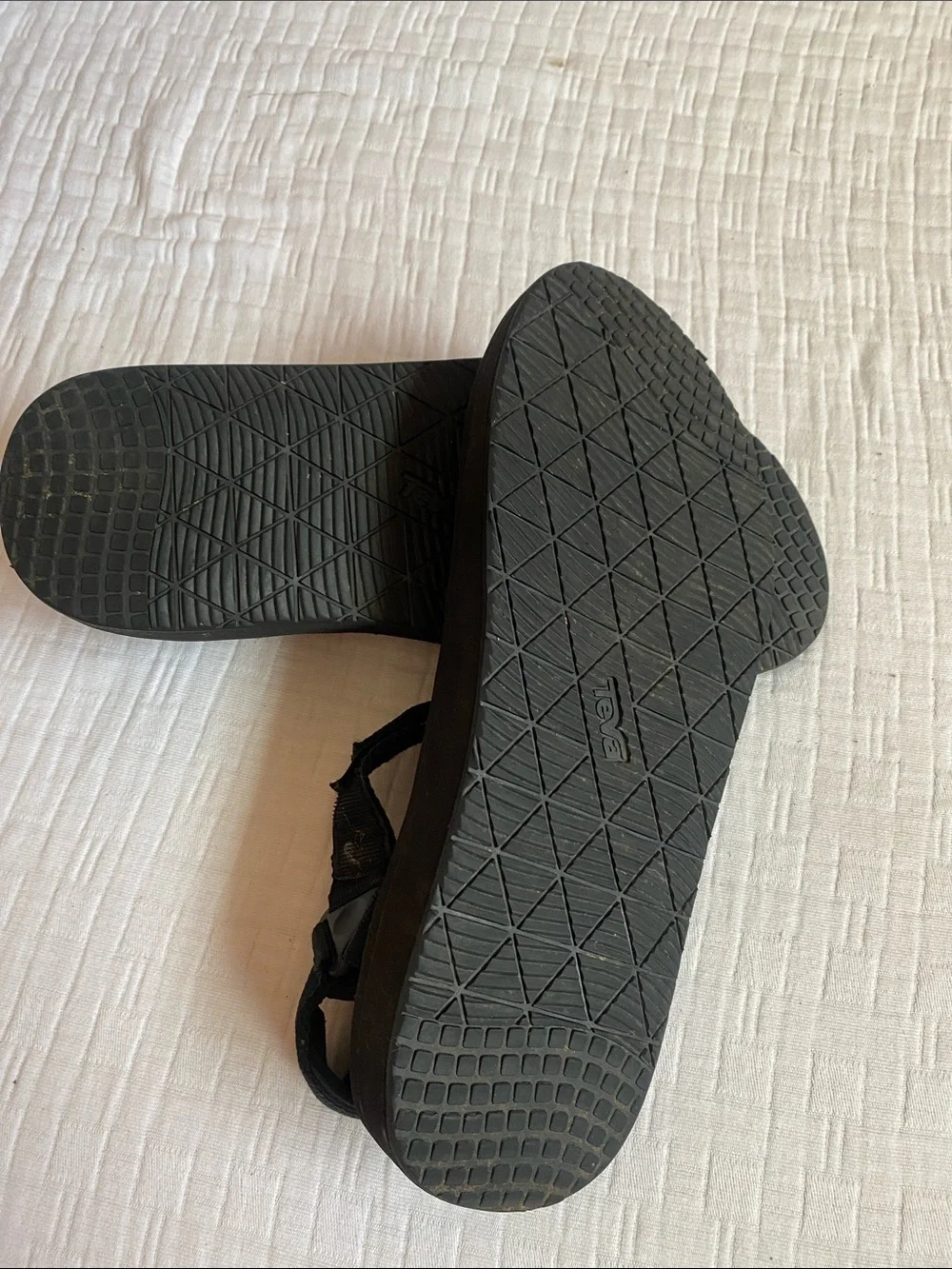 TEVA Black Multi-Strap Adventure Sandals